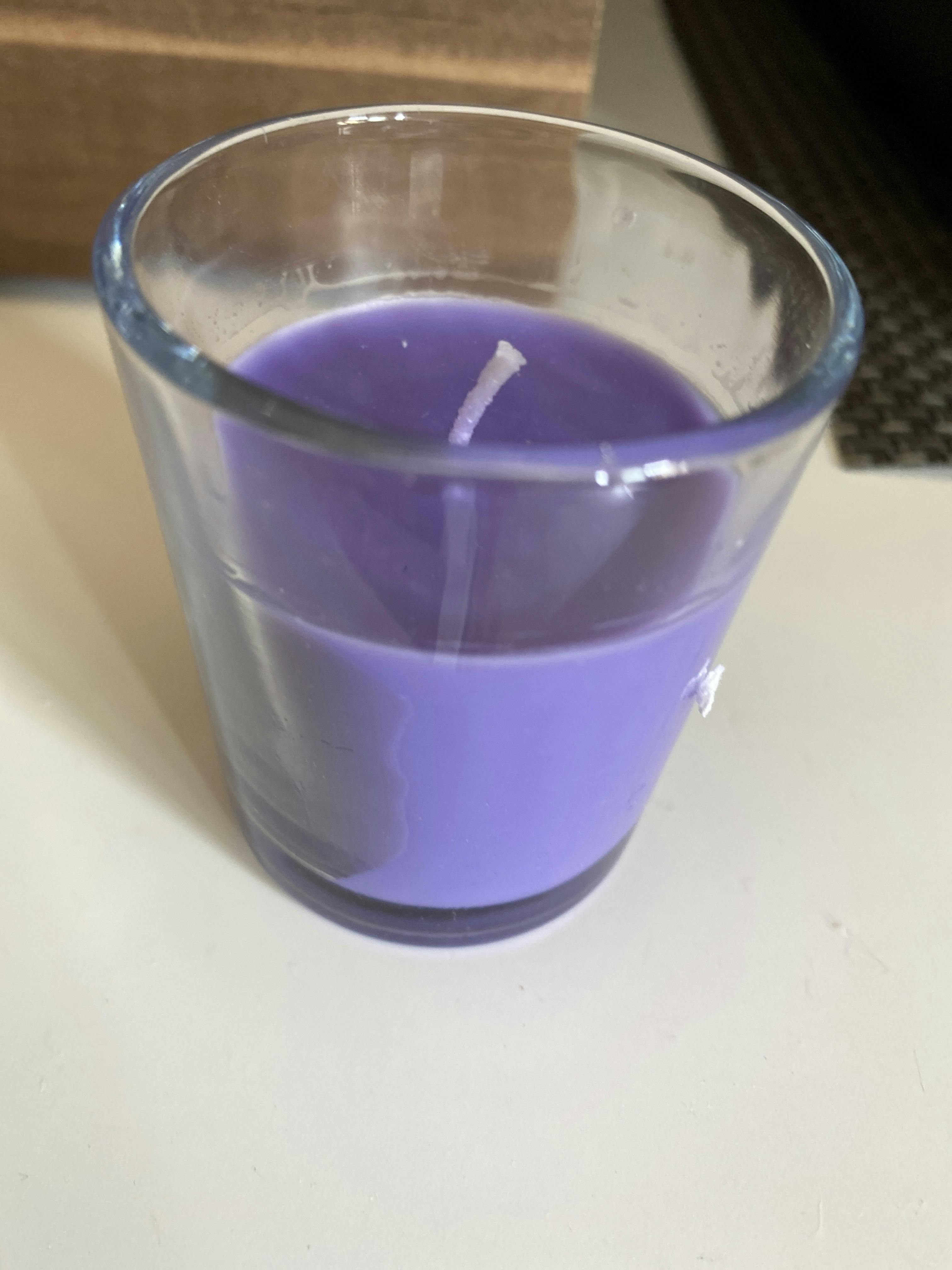 Lavender Shot Glass Scented Candle(Pick Any 12 & Get 20 Off) EKAM