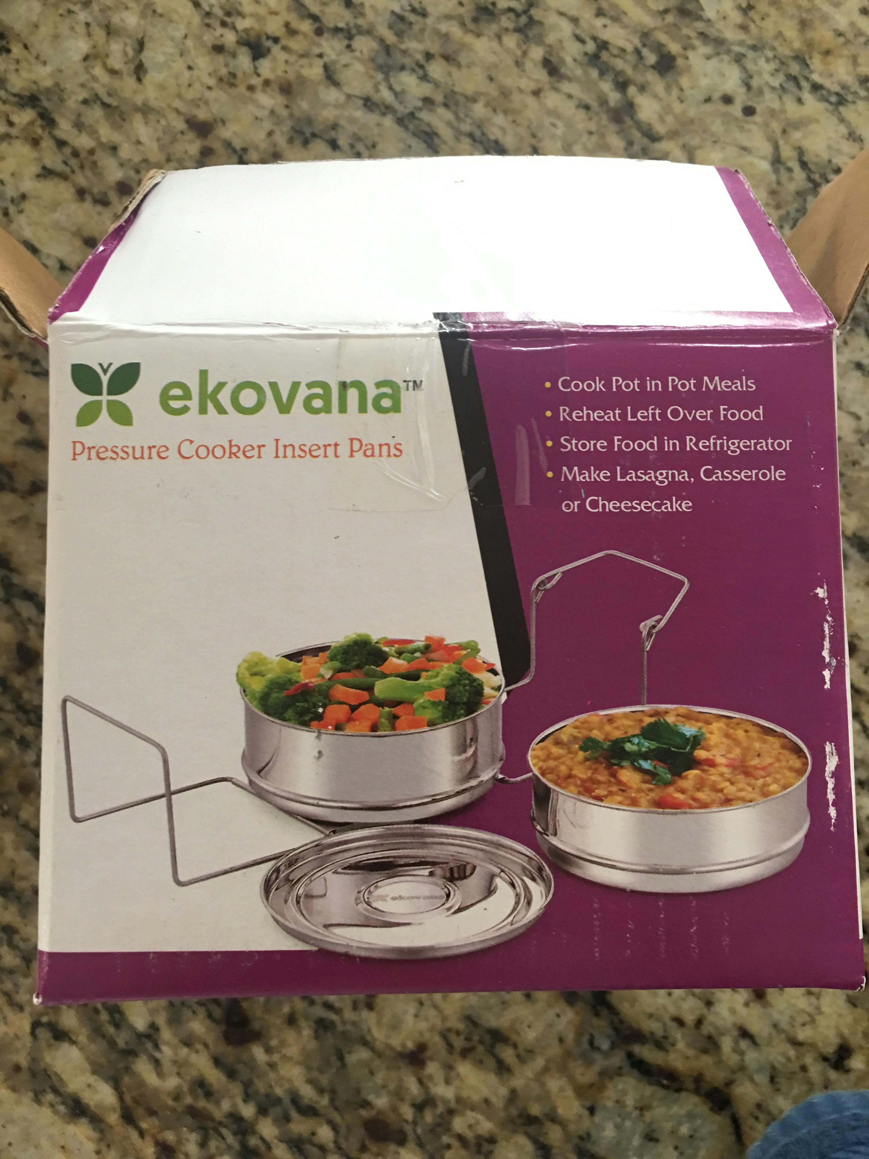 Instant Pot Insert Stackable Pans for 6 Qt / 8 Qt Pressure Cookers – ecozoi