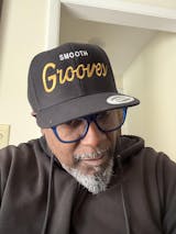 Smooth Grooves Retro Script Snapback