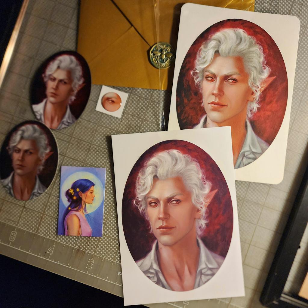 The Pale Elf - Print