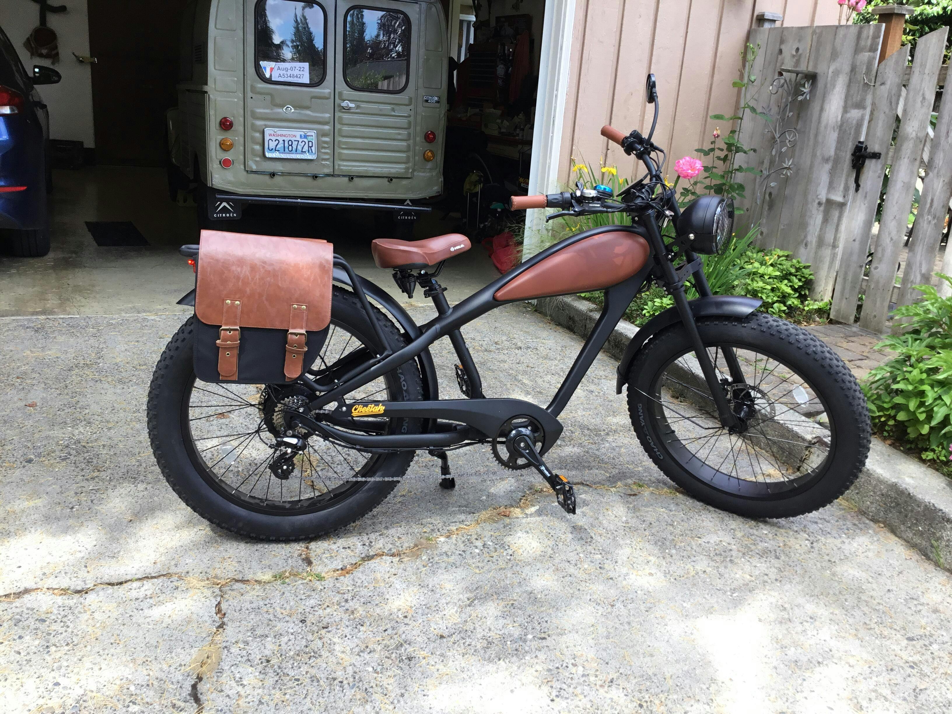 the revi cheetah fat tire electric bike