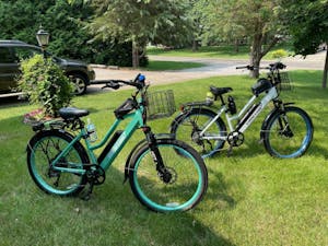X-Treme CATALINA Step-Through Beach Cruiser Electric Bike 500W 48V