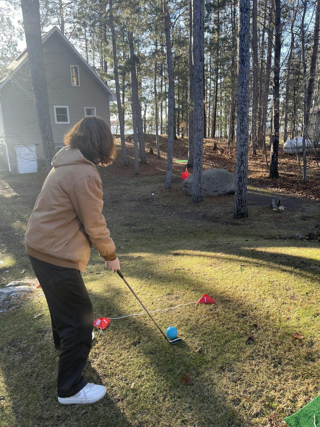 Bucketgolf GLOW Pro Set Night Golf game lights up LED Elevate