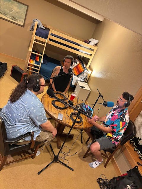 Men's Trapper Keeper Inspired Colorful  Geometric Shapes Short Sleeve Shirt