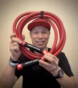 The Beast - Adjustable 3lb Weighted Jump Rope