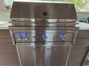 Lynx 36-Inch Built-In Professional Gas Grill with 2 Ceramic & 1 Trident Infrared Burners - L36TR-LP/NG
