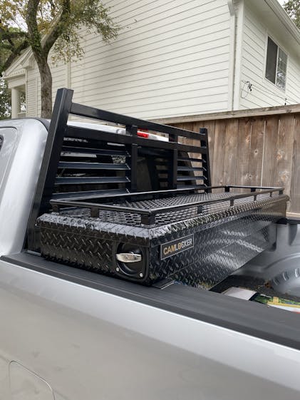 CamLocker Chest Tool Box 60 inch Gloss Black Aluminum Model RV60GB