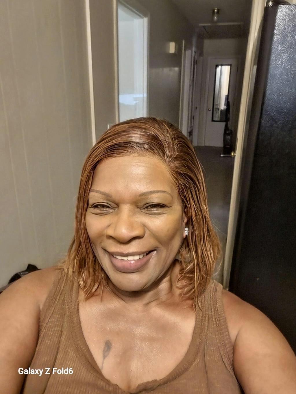 Elle Vane Gradient Brown Straight Bob 13x4 Lace Front Human Hair Wig