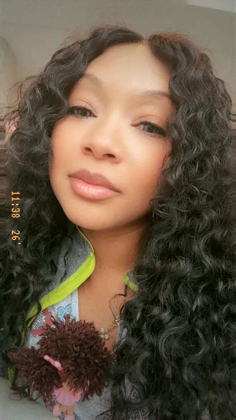 Glueless Curly Wig with Bangs Human Hair Wigs