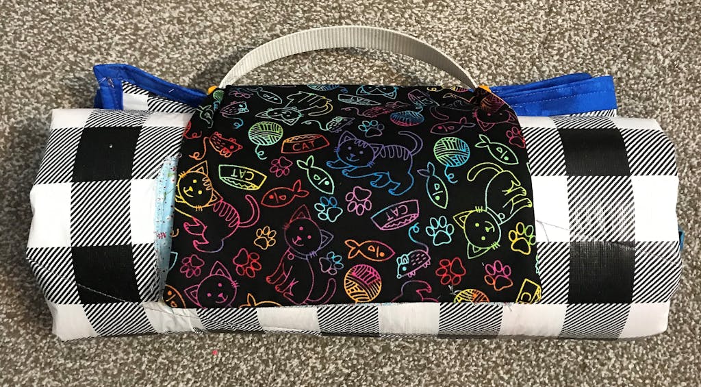 Picnic Blanket Tote Pattern Ellie and Mac