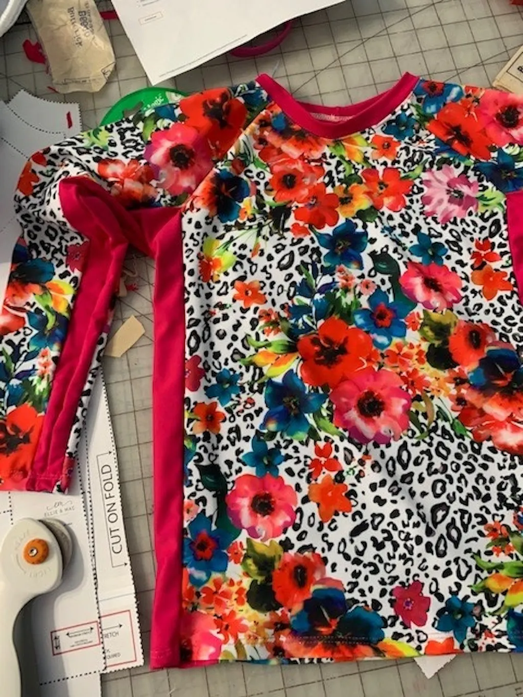 Kids Radical Rashguard Sewing Pattern