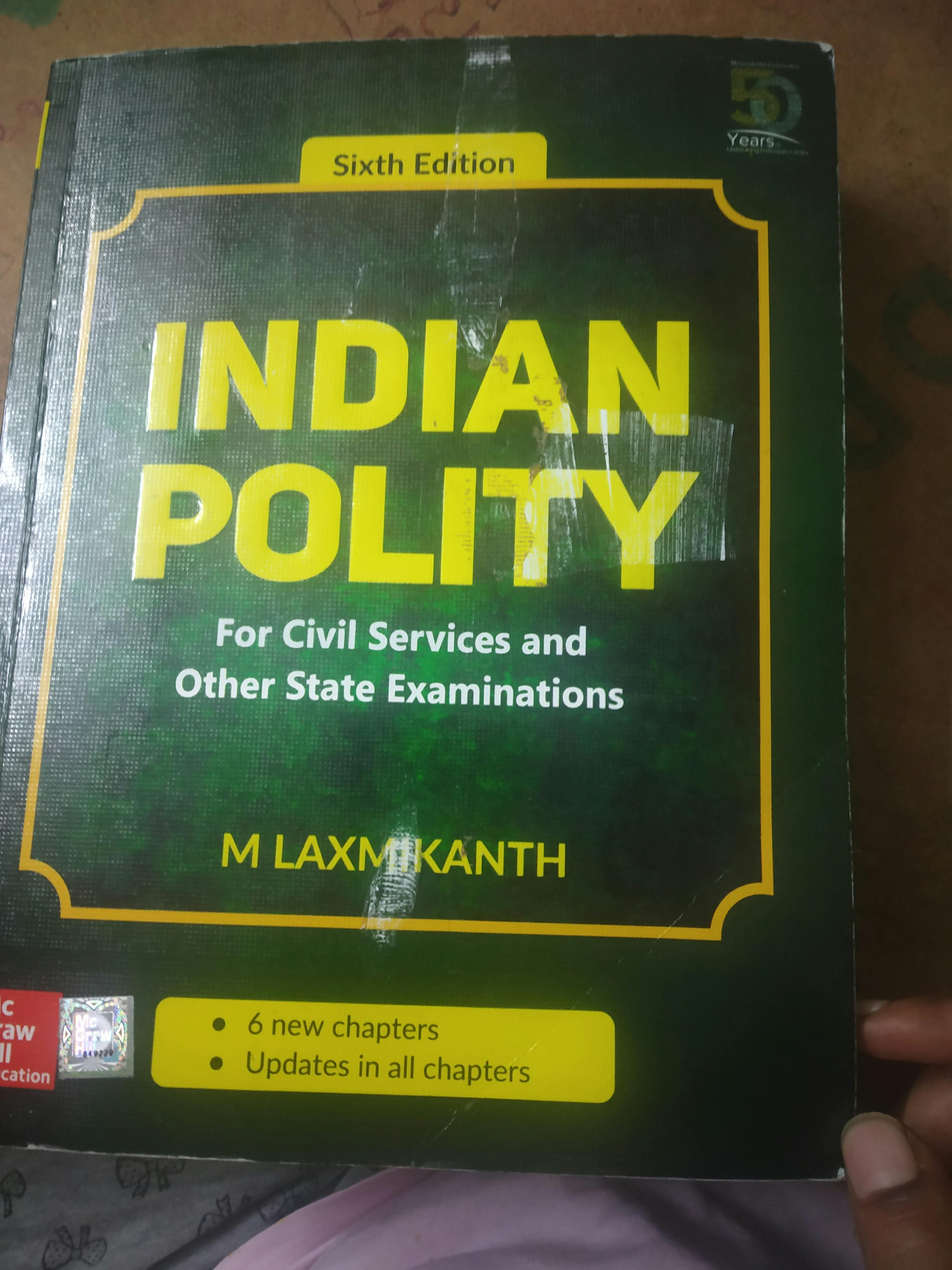 indian polity by laxmikant new edition