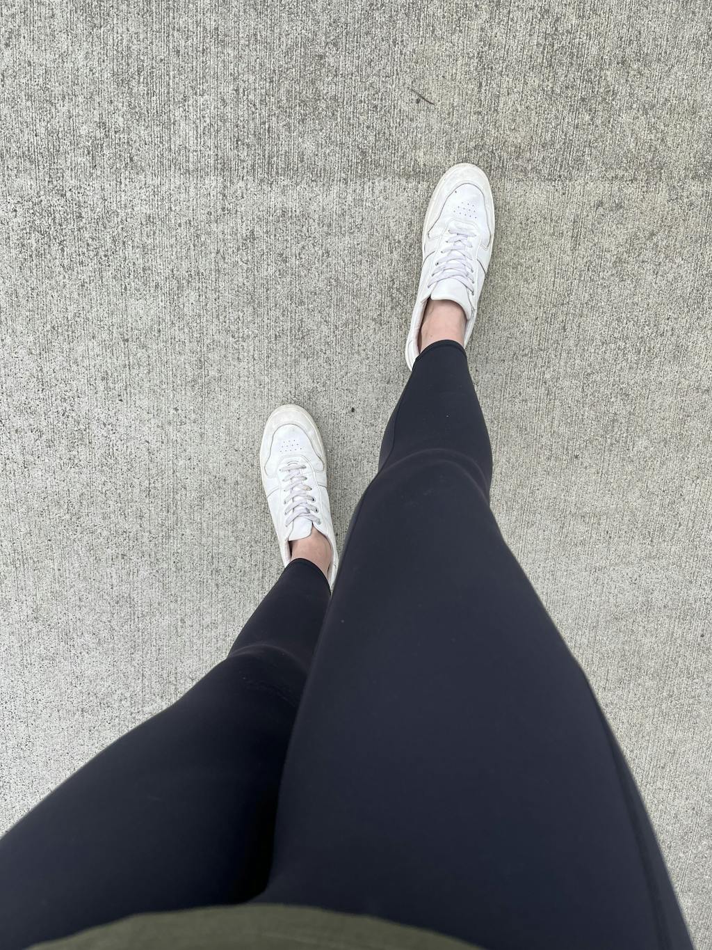 7/8 Shaper Move Leggings w/ Pockets Black Pet Hair Repellent emamaco