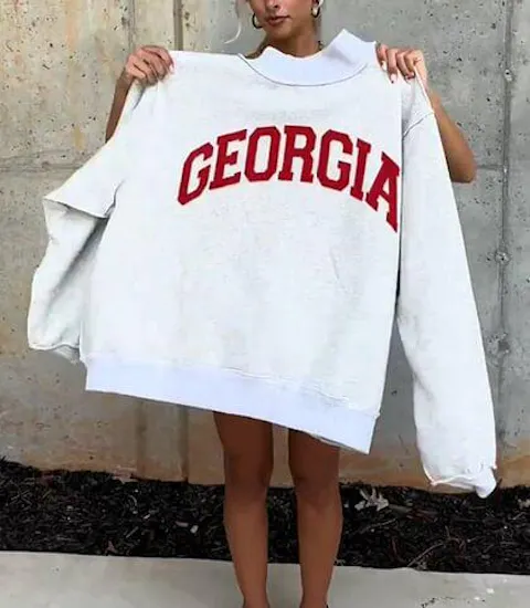 Custom Mockneck Crewneck Sweatshirt - Custom Mock Neck Sweatshirt - Reversible Crewneck Sweatshirt