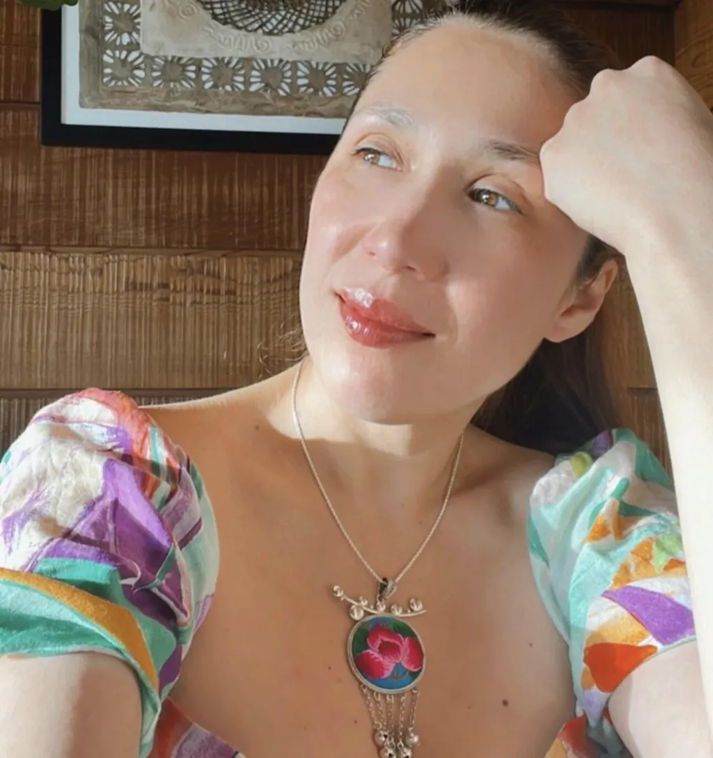 Pomegranates Joy Embroidered Necklace