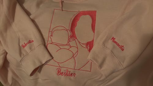 Father and Son Sweatshirt, Hoodie, Personalized Fathers Day Gifts from Portrait Photo Sweatshirt, Unique Gifts for Dad