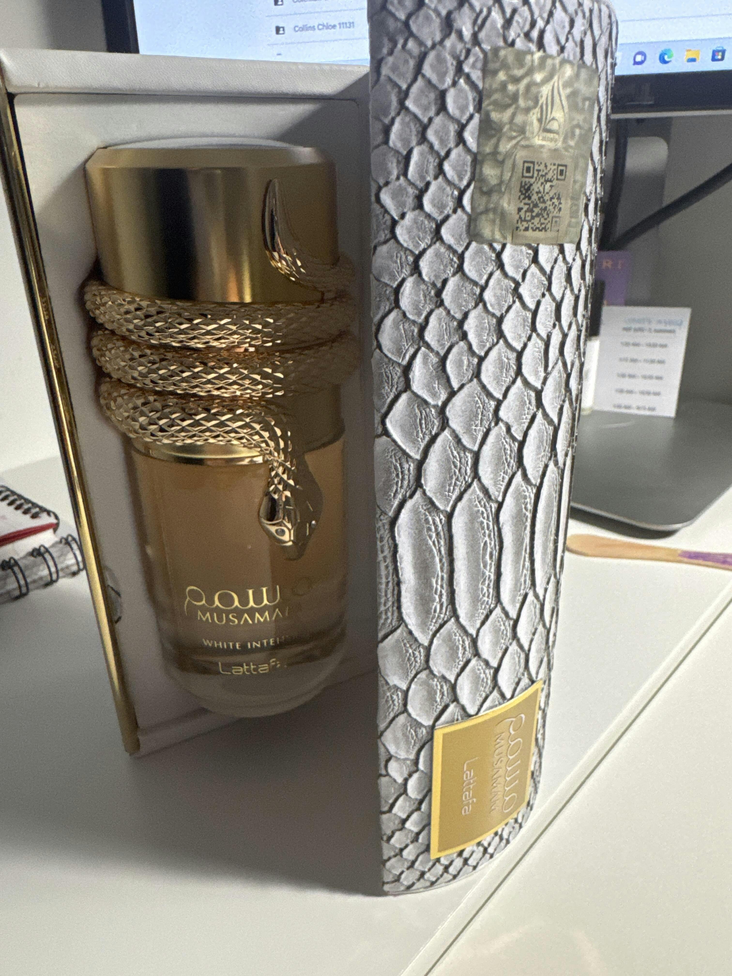 Musamam White Intense Lattafa 100ml: Unisex Fresh Scent