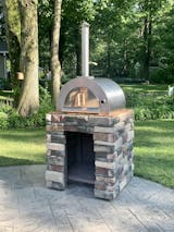 Empava Propane Tank Burning Outdoor Pizza Oven with Accessories in  Stainless Steel EMPV-PG03 - The Home Depot
