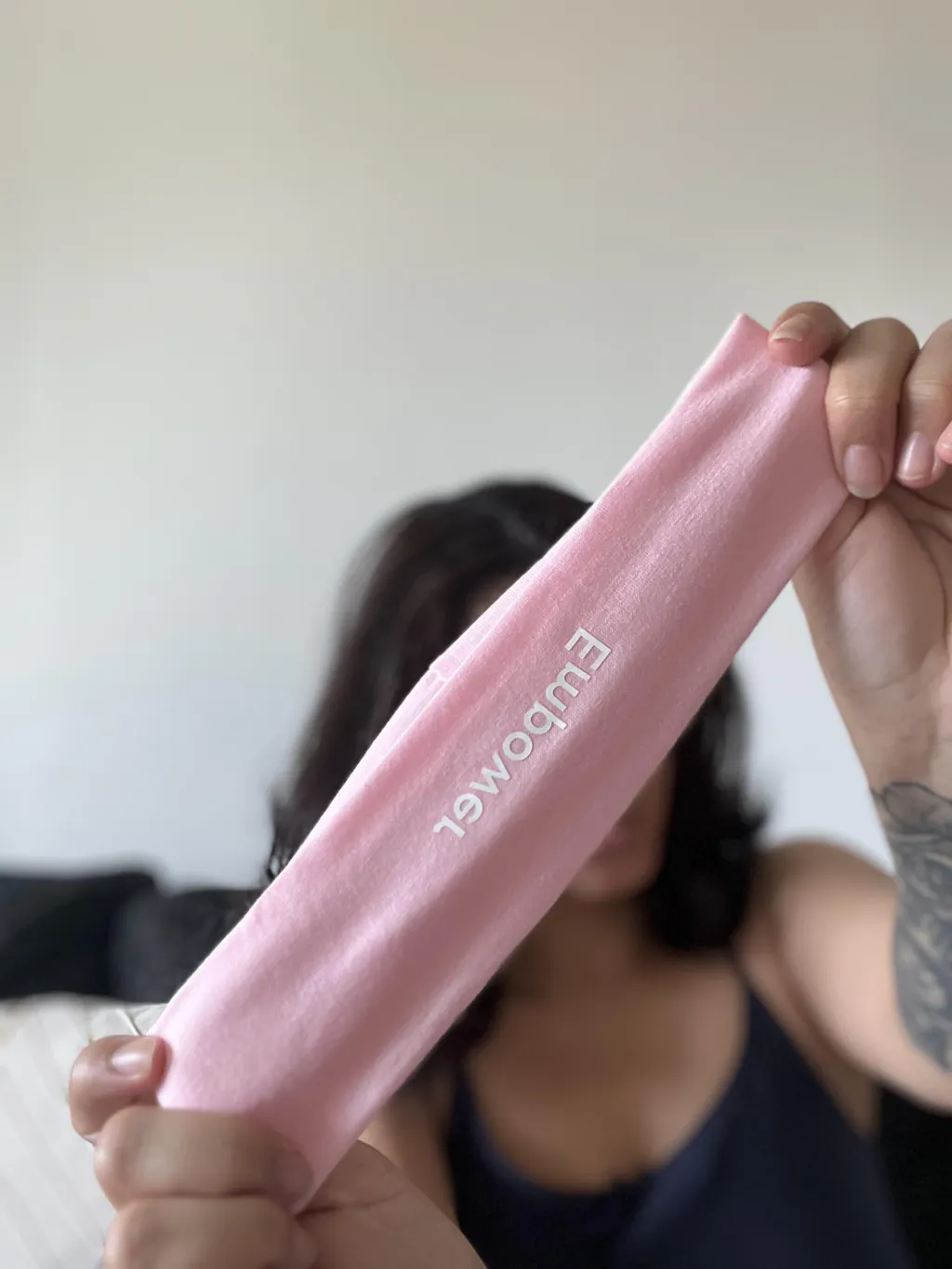 Pilates Luxe Headband - Powder Pink
