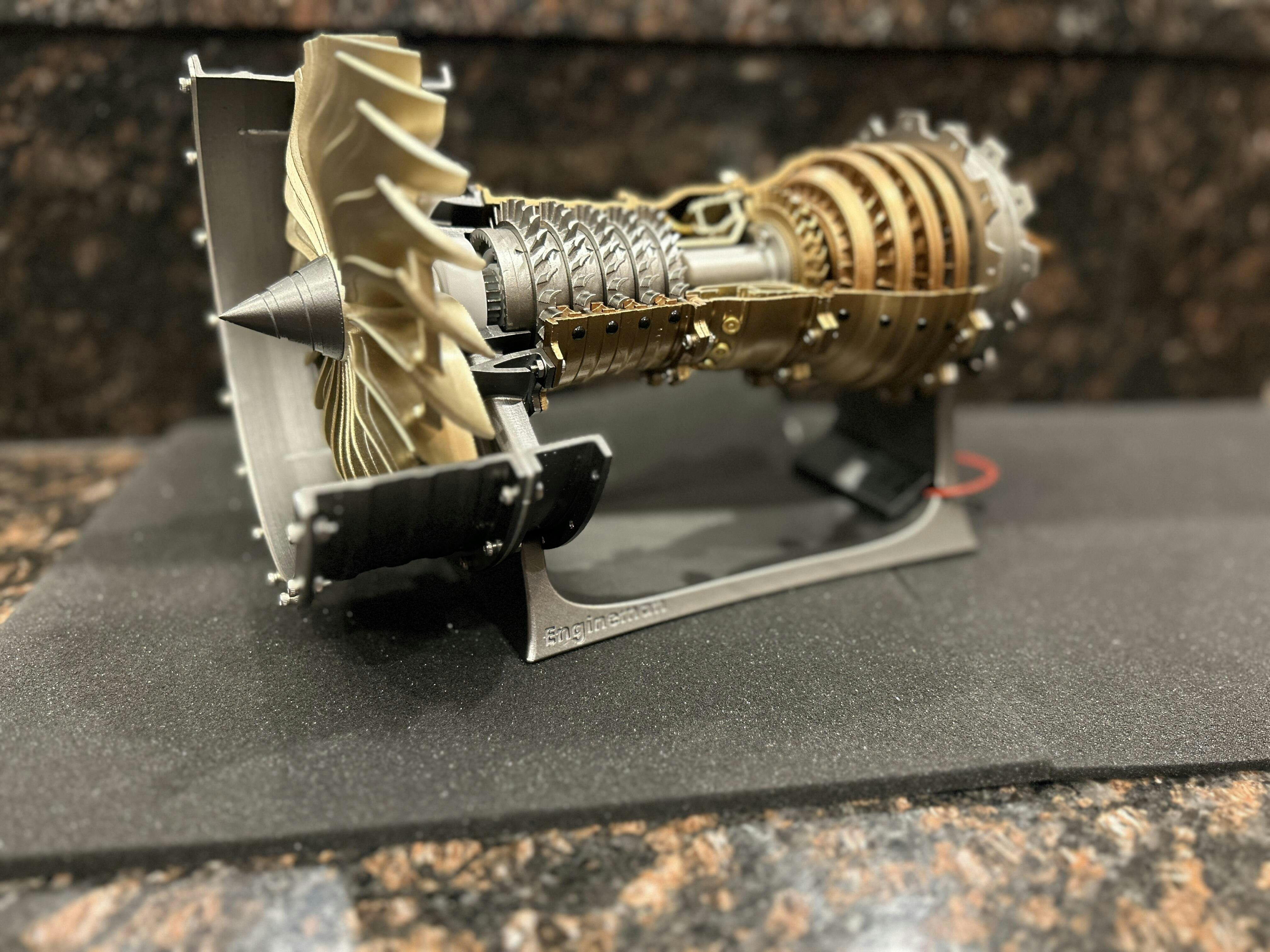 Trent 900 1: 20 Scale Turbofan Engine Model Kit - Build Your Own Jet ...