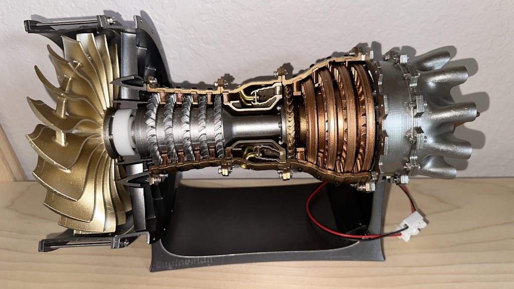 Trent 900 1 20 Scale Turbofan Engine Model Kit Build Your Own Jet Engine That Works — Enginediy 6746