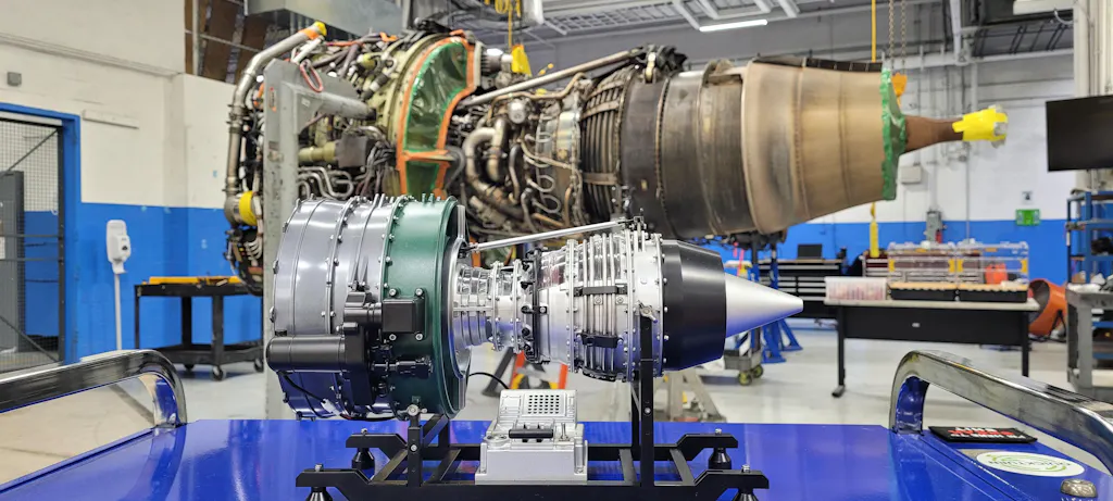 TECHING 1/10 Full Metal Working Turbofan Engine Model - Build Your Own ...