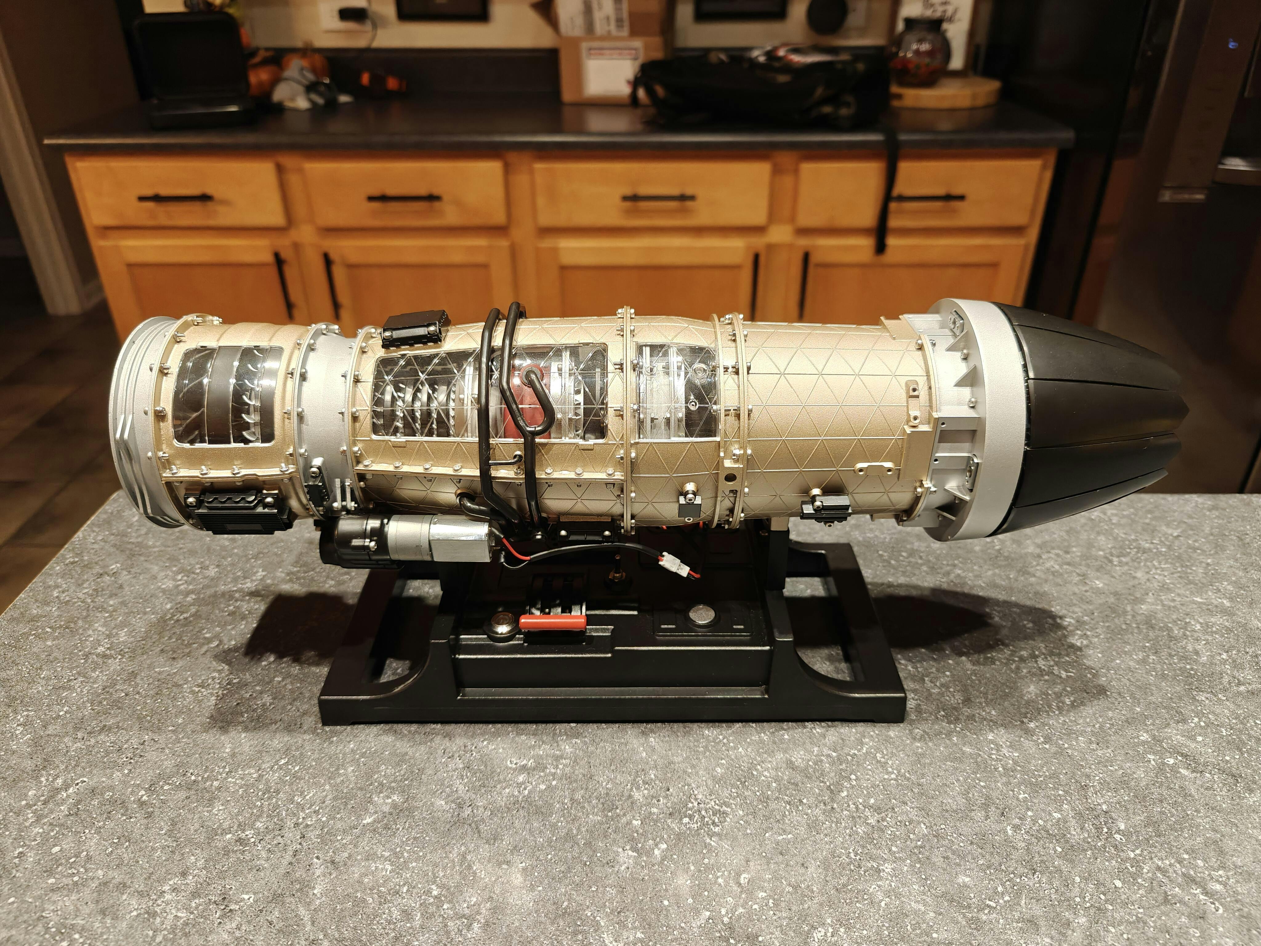 TECHING Working Turbofan Engine Model Kit | Build Your Own Turbofan ...