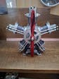 Turbofan Engine Model Kit that Works - Build Your Own Turbofan Engine - TECHING 1/10 Full Metal Dual-Spool Turbofan Engine Aircraft Jet Engine Model 1000+Pcs