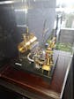 RETROL Full Metal Beam Engine Steam Engine Model Kit with Horizontal Boiler with Centrifugal Regulator Flyball
