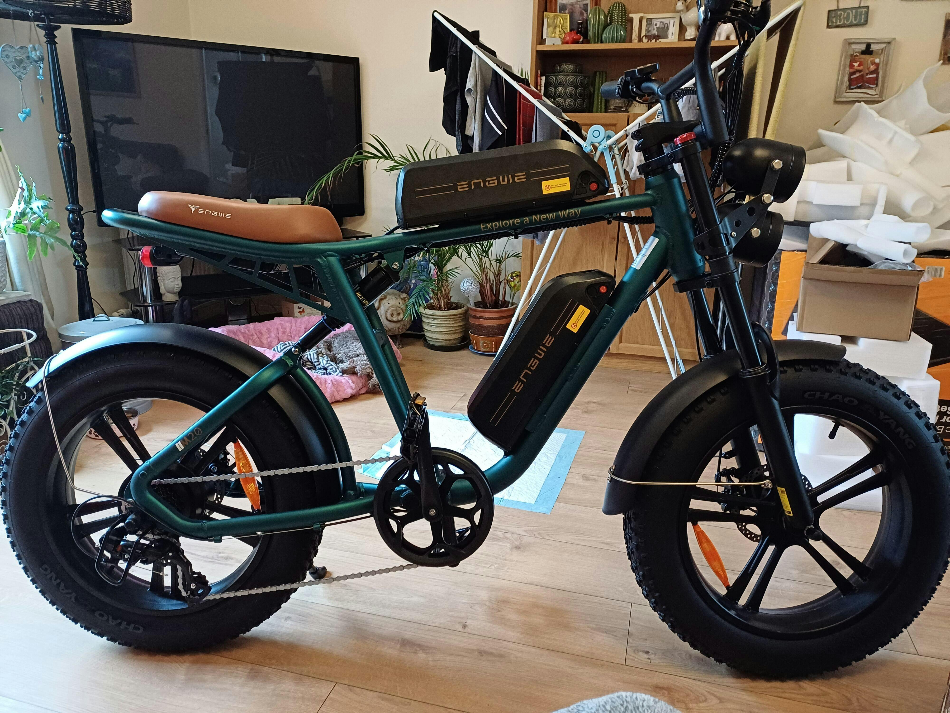 Engwe M20 1000W Moped Style Fat E Bike With 150KM Range – Engwe Uk