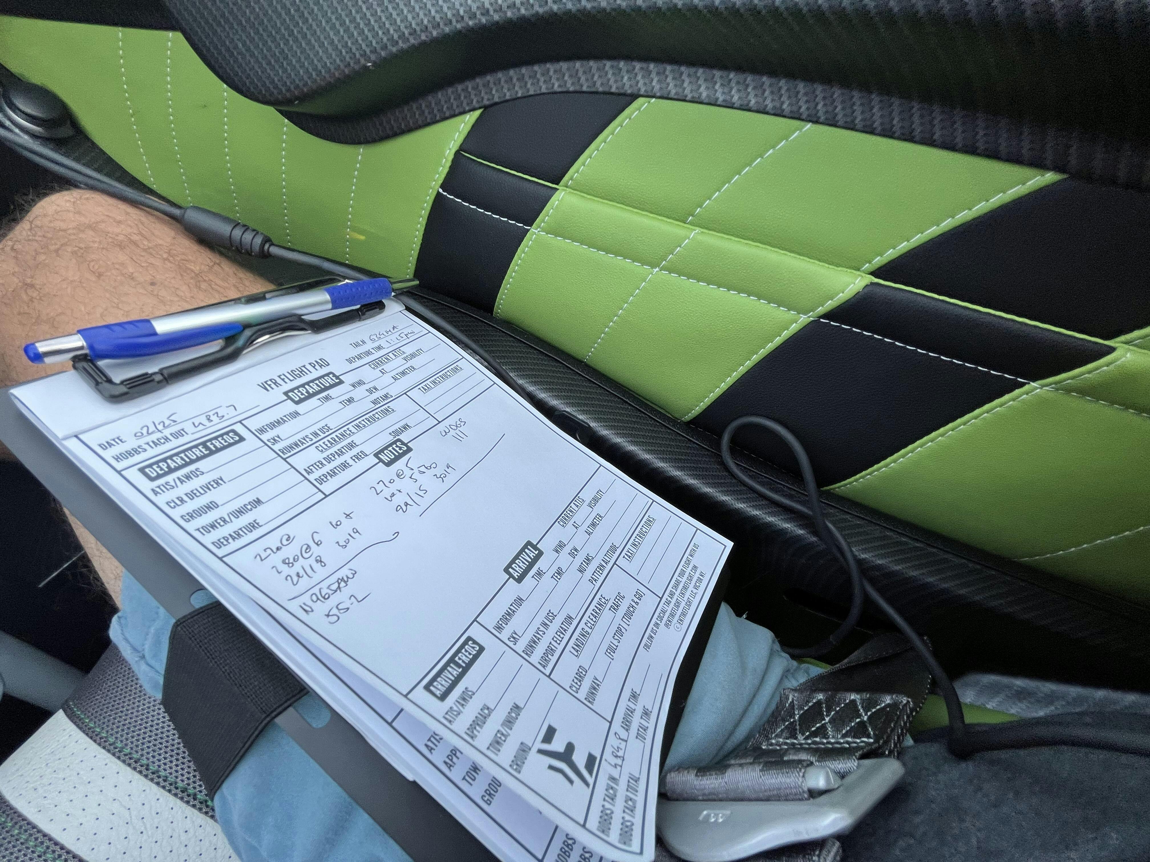 EntireFlight VFR Flight Pads For Kneeboards EntireFlight LLC