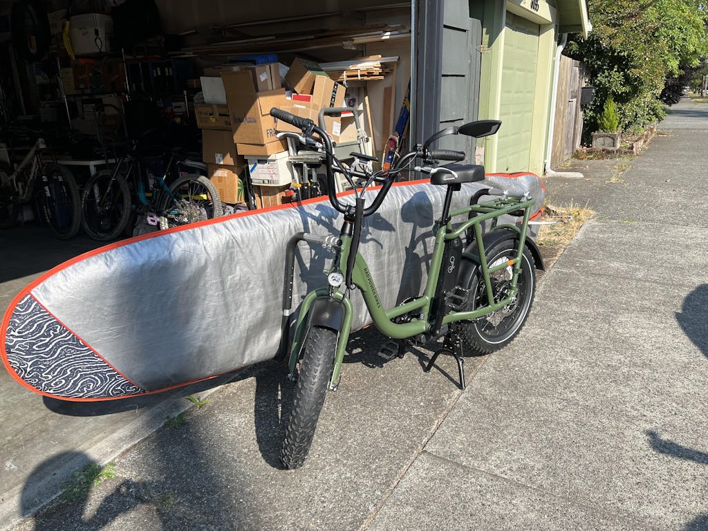 EBike Surfboard Rack Shorboards Longboards SUP