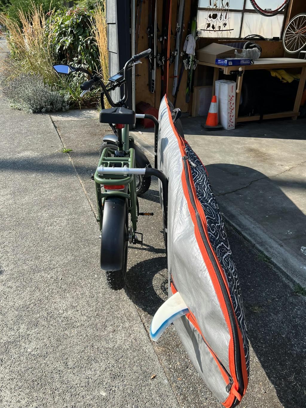 EBike Surfboard Rack Shorboards Longboards SUP