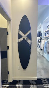 Clear Vertical Wall Rack | Acrylic