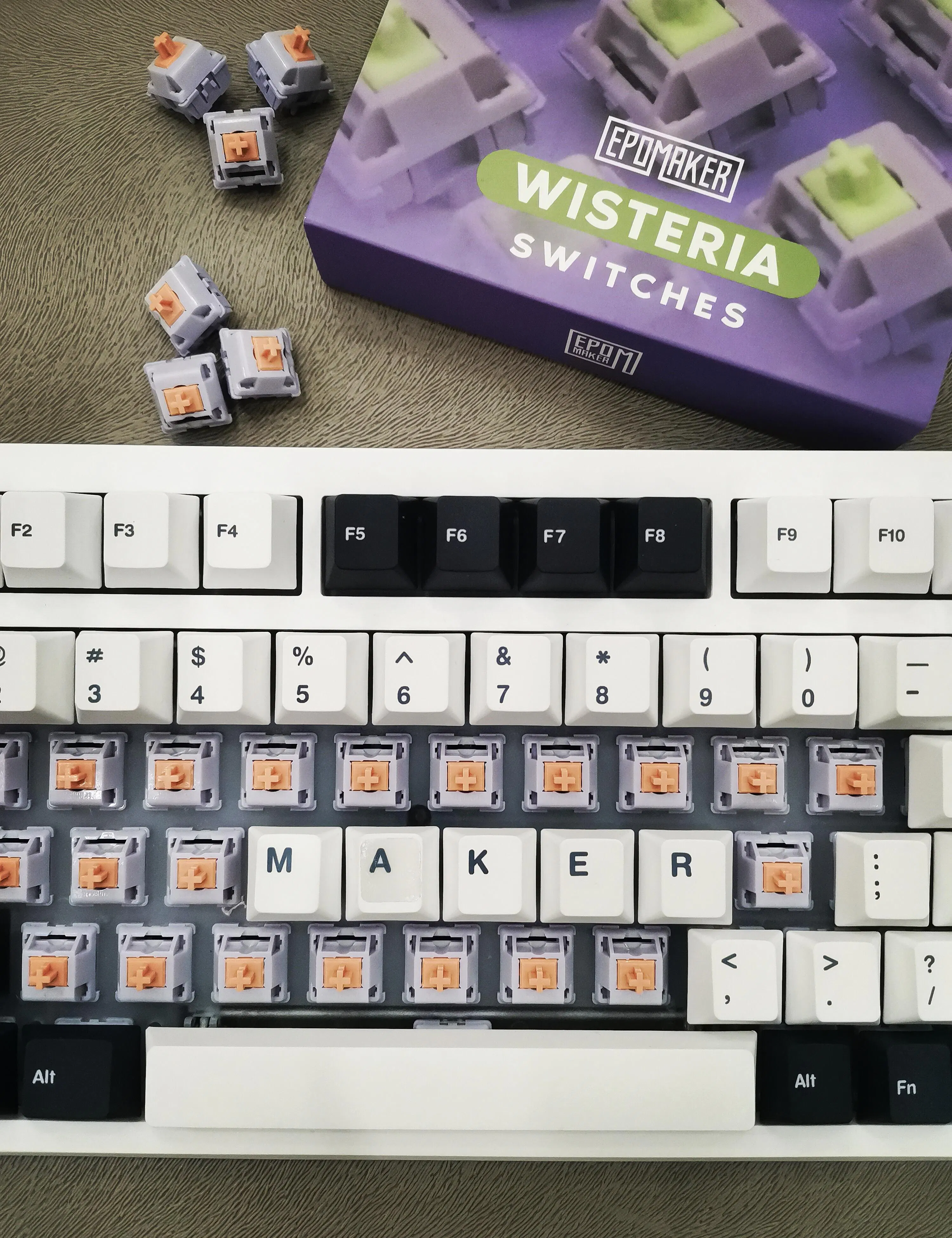 EPOMAKER Wisteria Switches Set