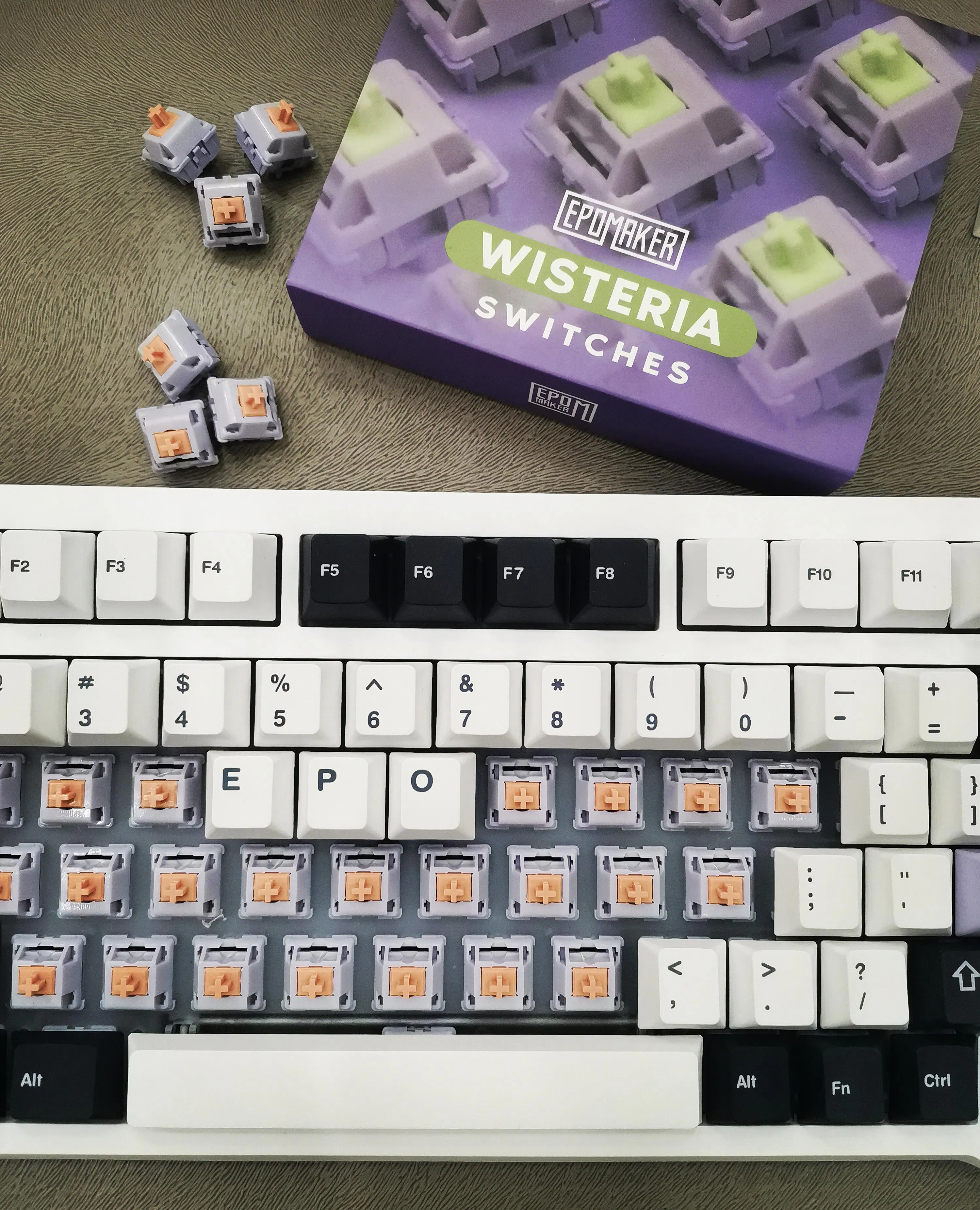 EPOMAKER Wisteria Switches Set