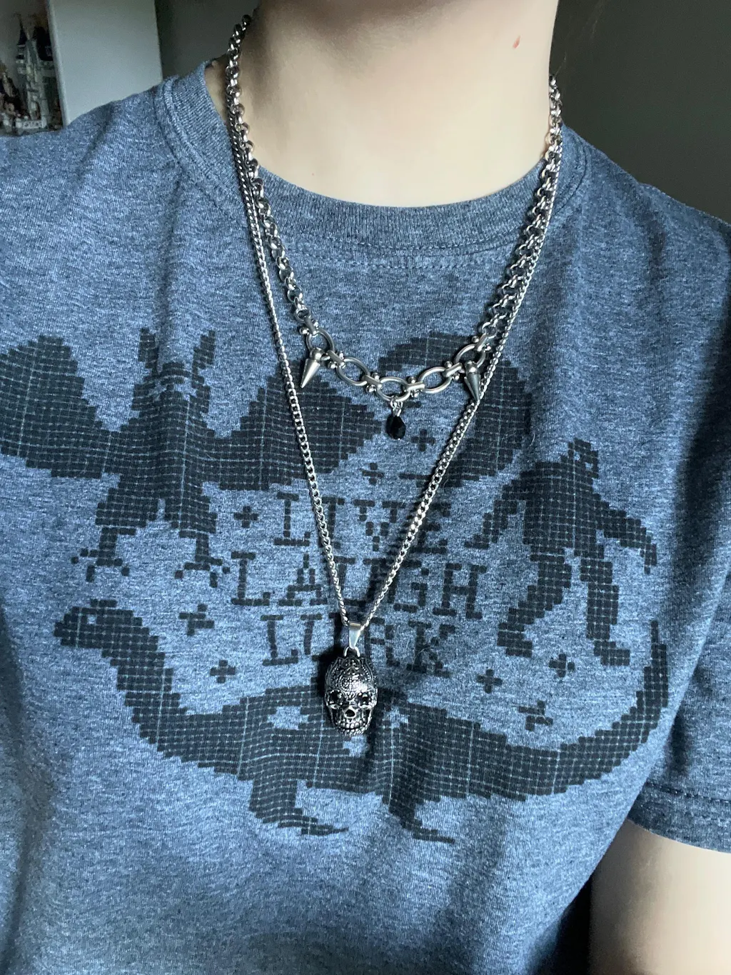 FANG chunky chain necklace