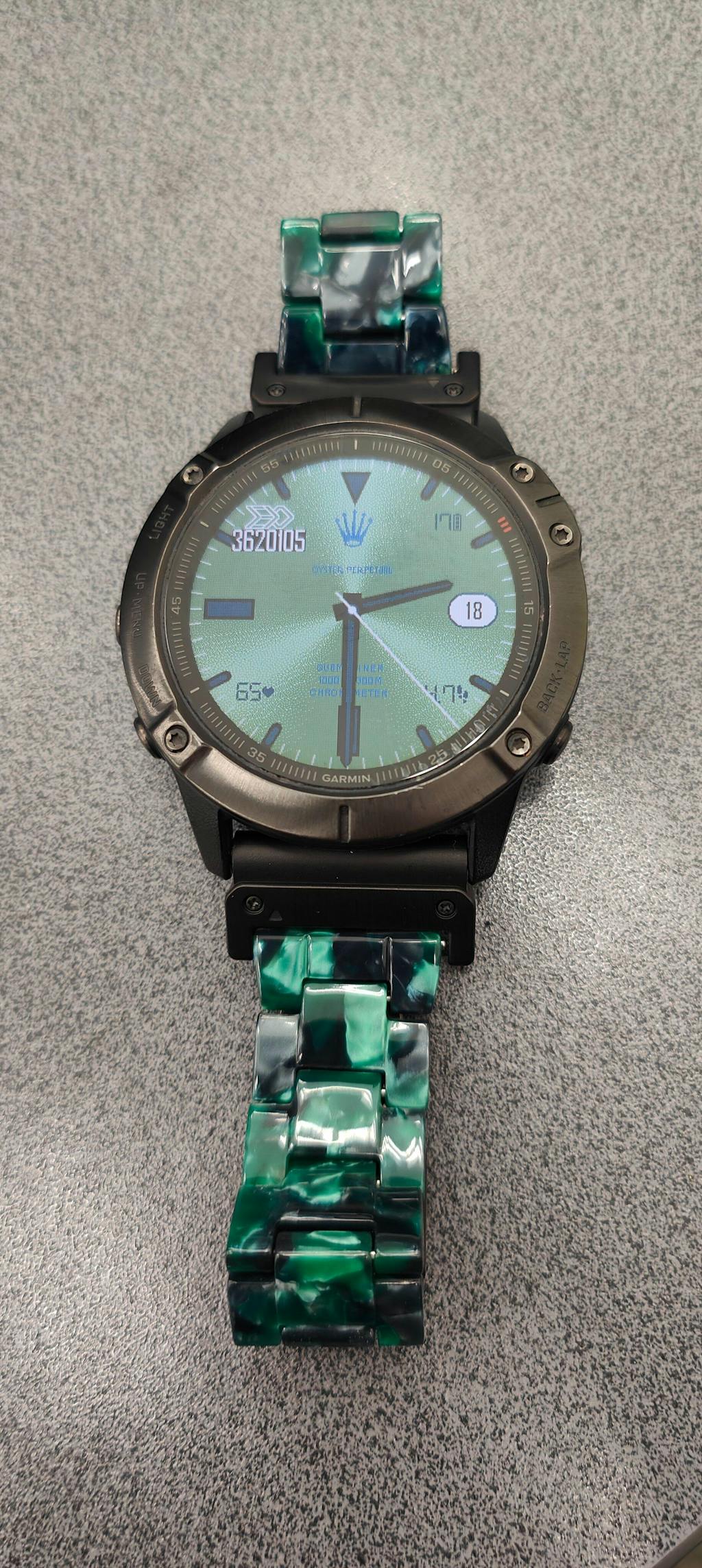 Garmin Fenix 6x Stylish Resin Watch Strap