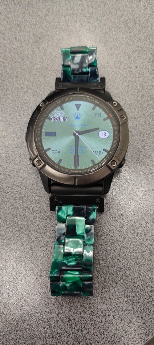 Garmin Fenix 6x Stylish Resin Watch Strap