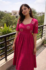 Kamal-kali anarkali kurta and pant set