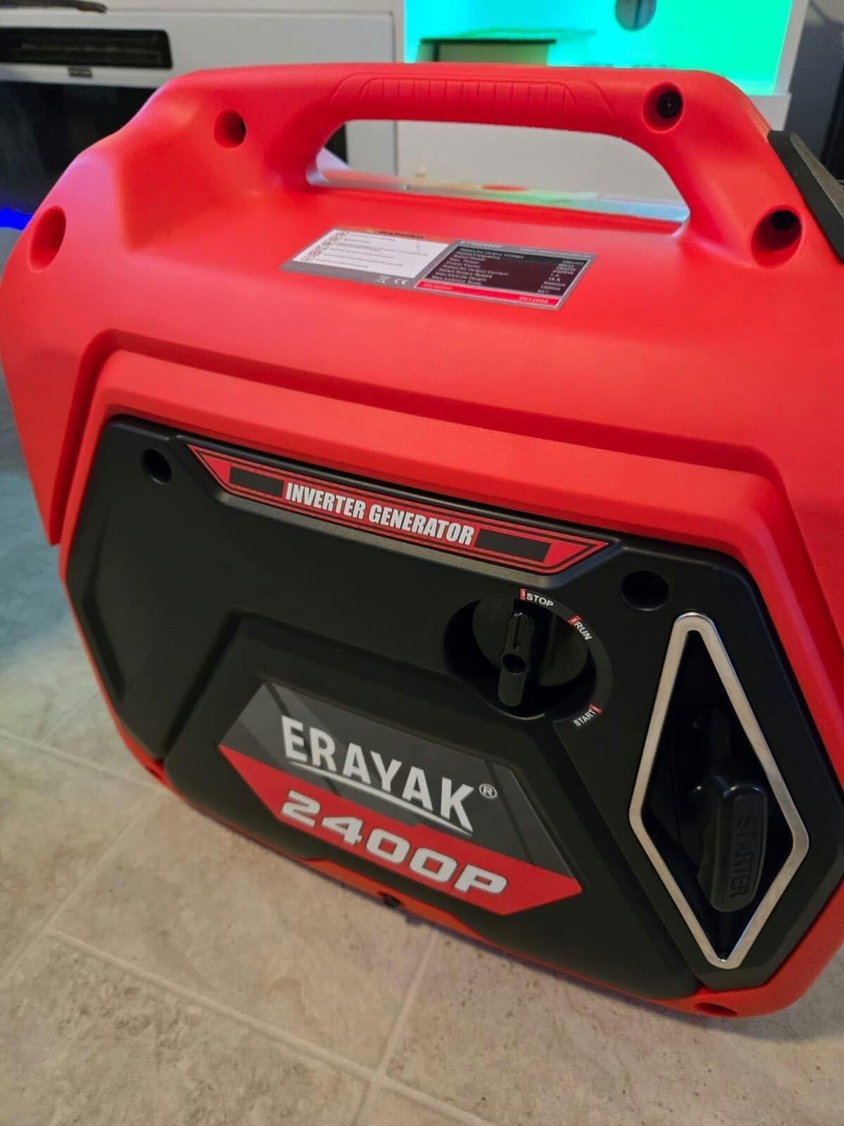 EYG8000GE Gasoline Generator 8000W, Outdoor Generatorl for Home