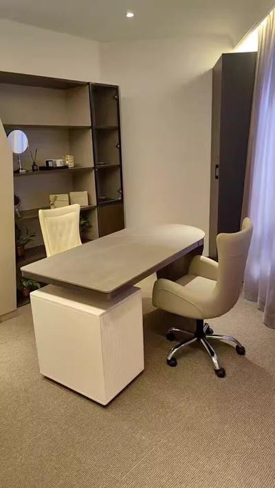 コンパクト役員用デスク|シンプル おしゃれ 北欧風