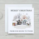 Square Card Mockup Front and Back, Greeting Card Interior Mock-up for Rustic Wedding, Inside Card Stock Photo, Jpeg Instant Digital Download