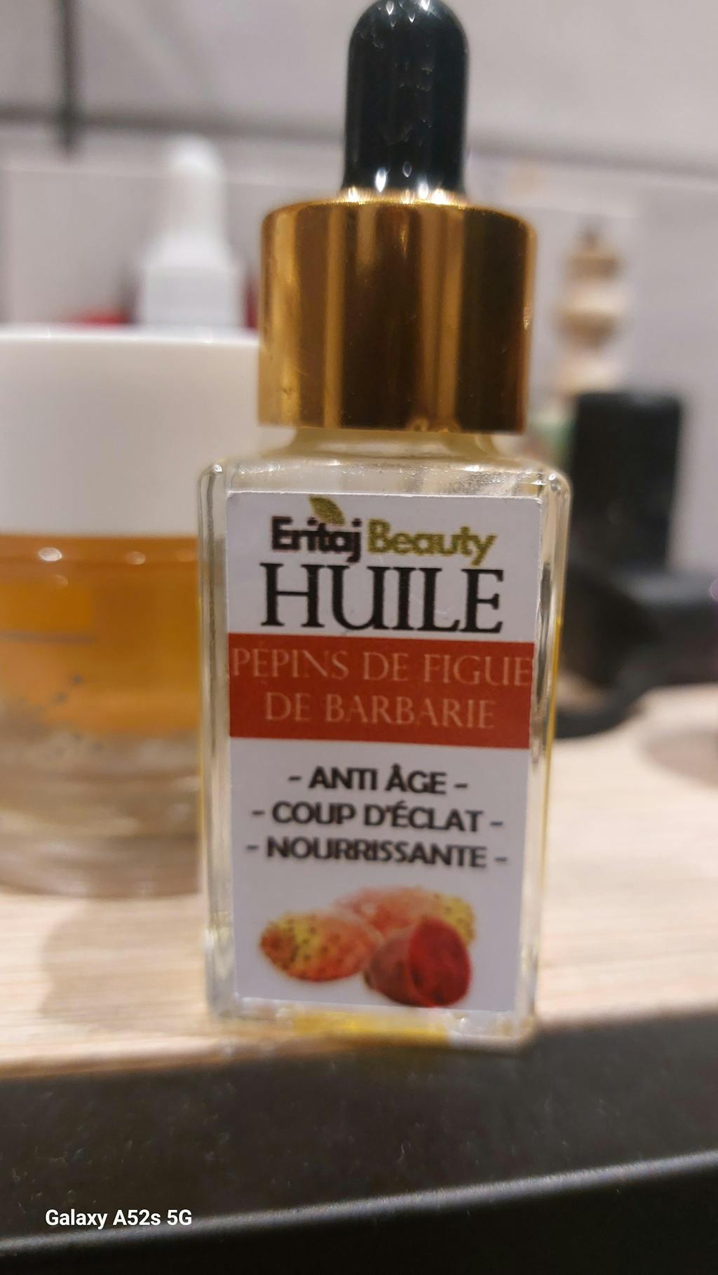 Huile Pépins de figue de Barbarie