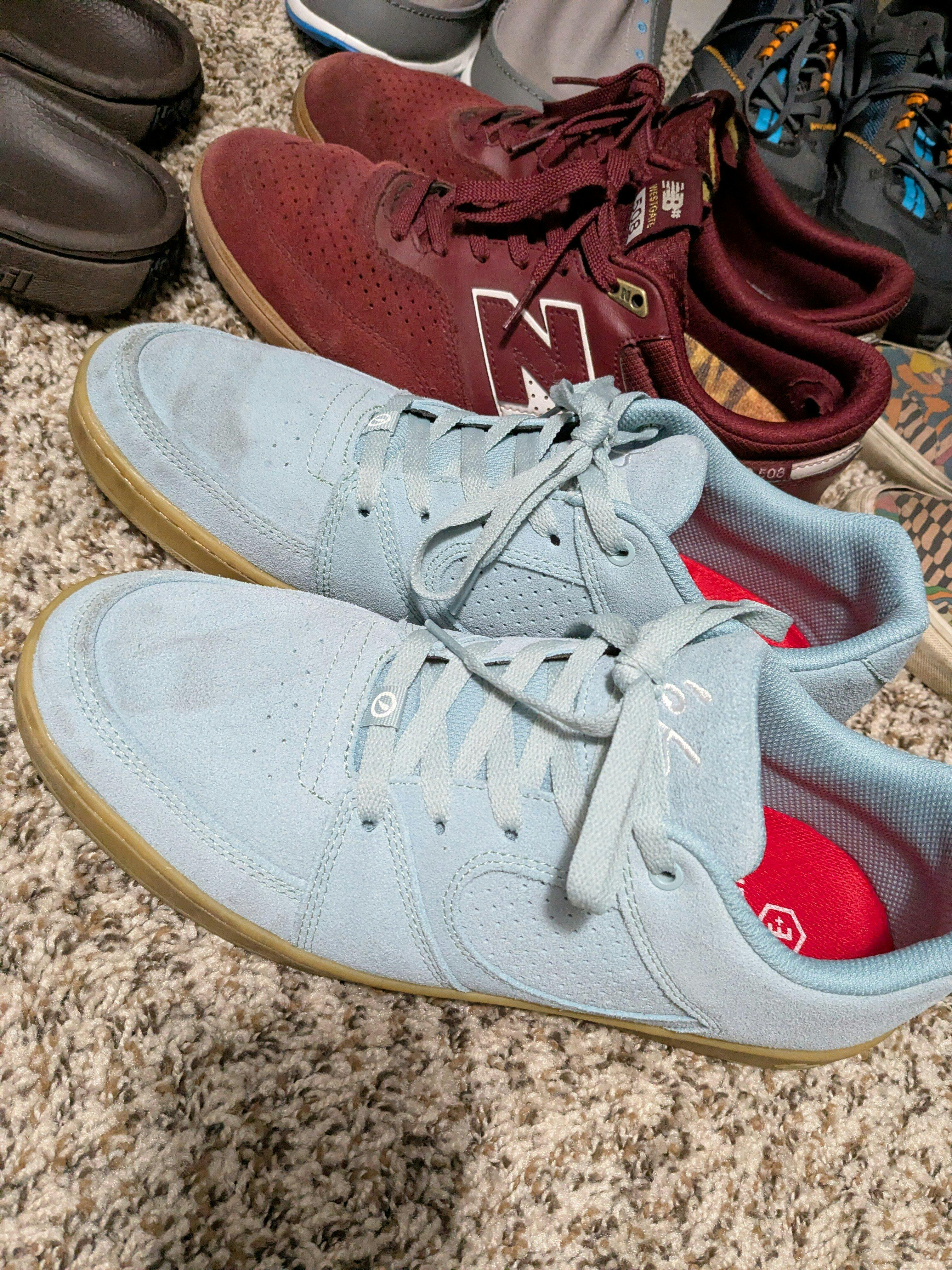 Accel Slim white/silver - skate shoes | éS skateboarding