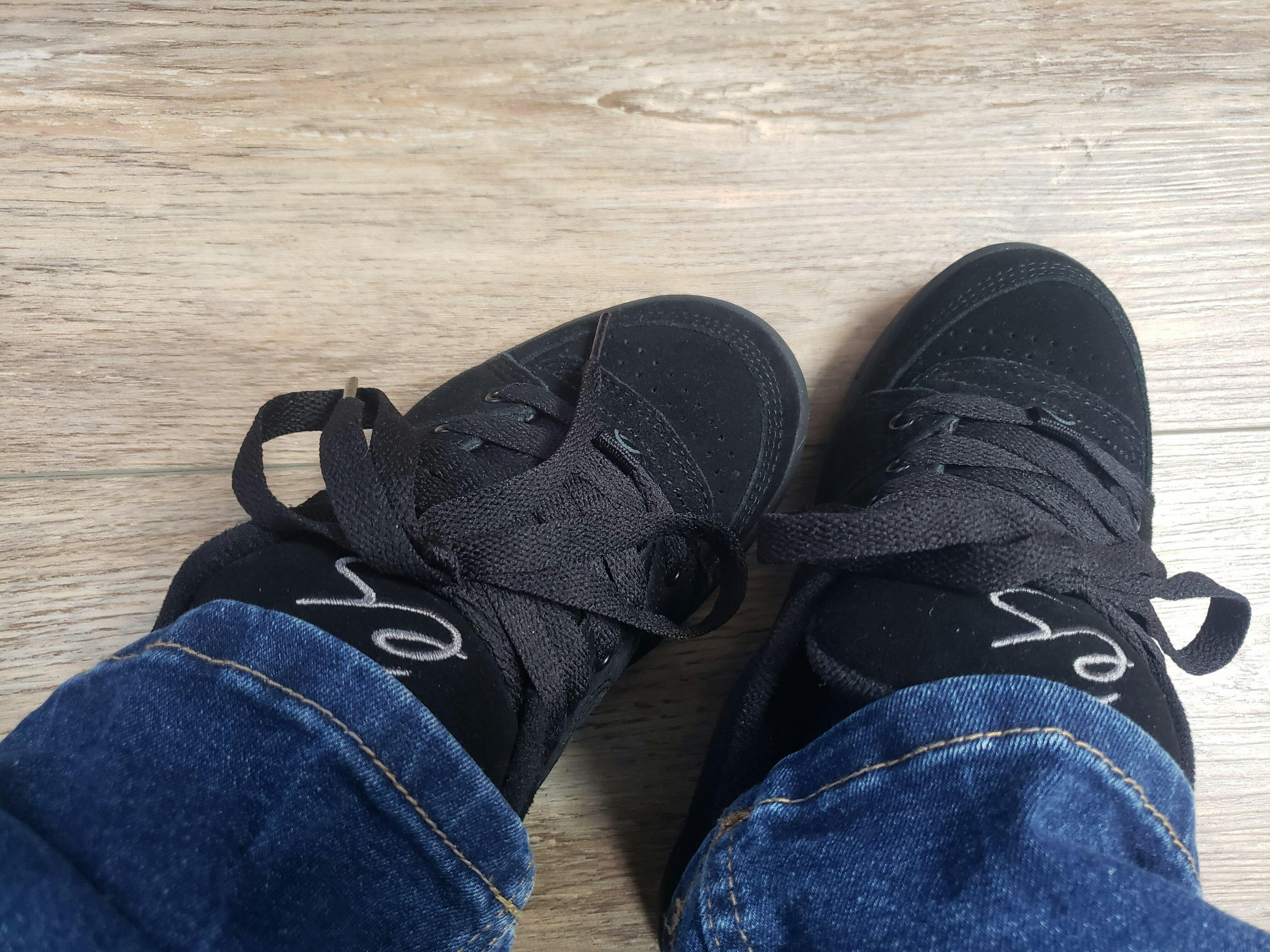 【送料無料】éS Accel OG ブラック スニーカー 10 US28cm Accel OG Black – Low-Top Skate Shoe | éS Skateboarding