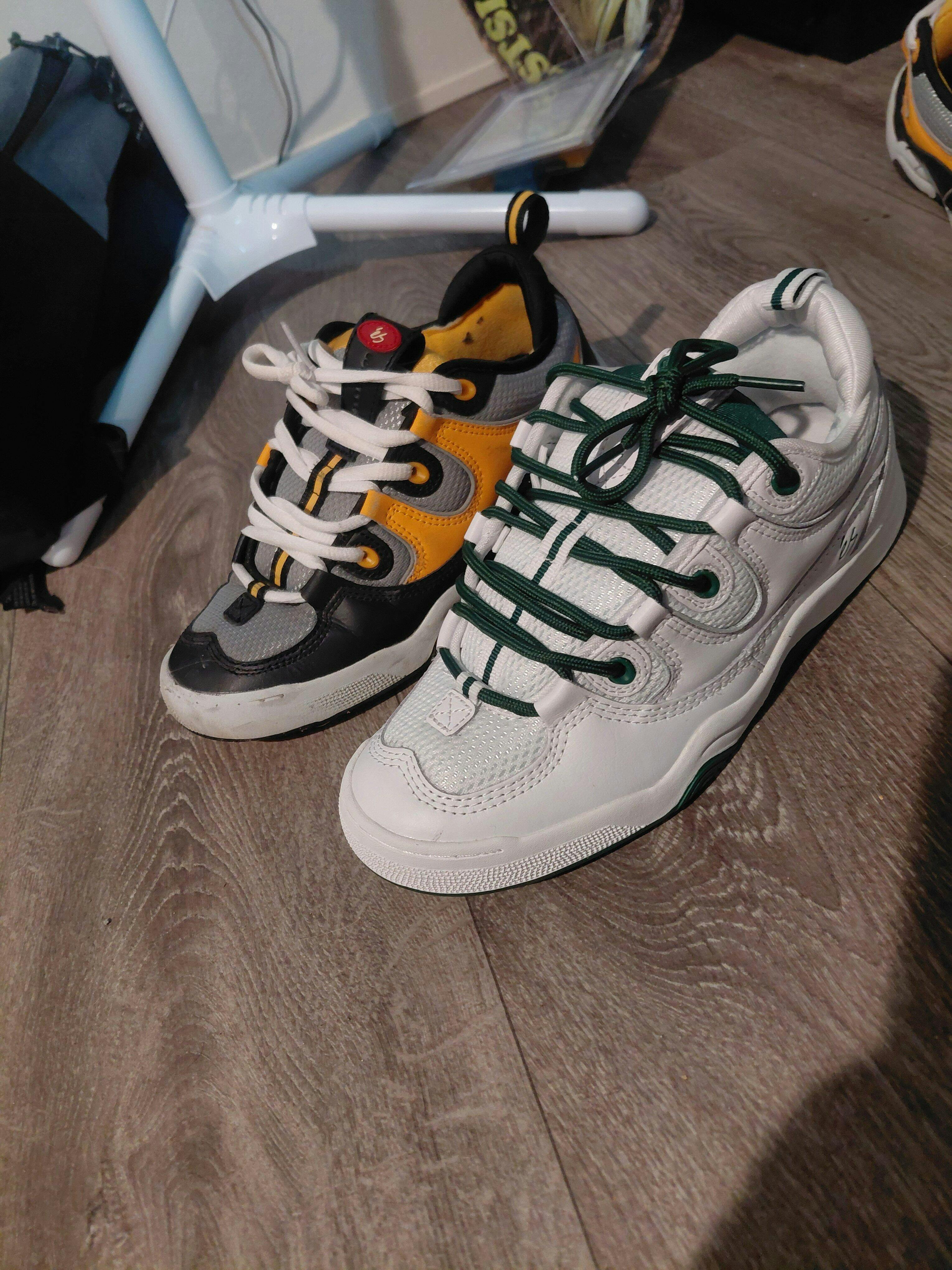 Two Nine 8 white - skate shoes | éS Skateboarding