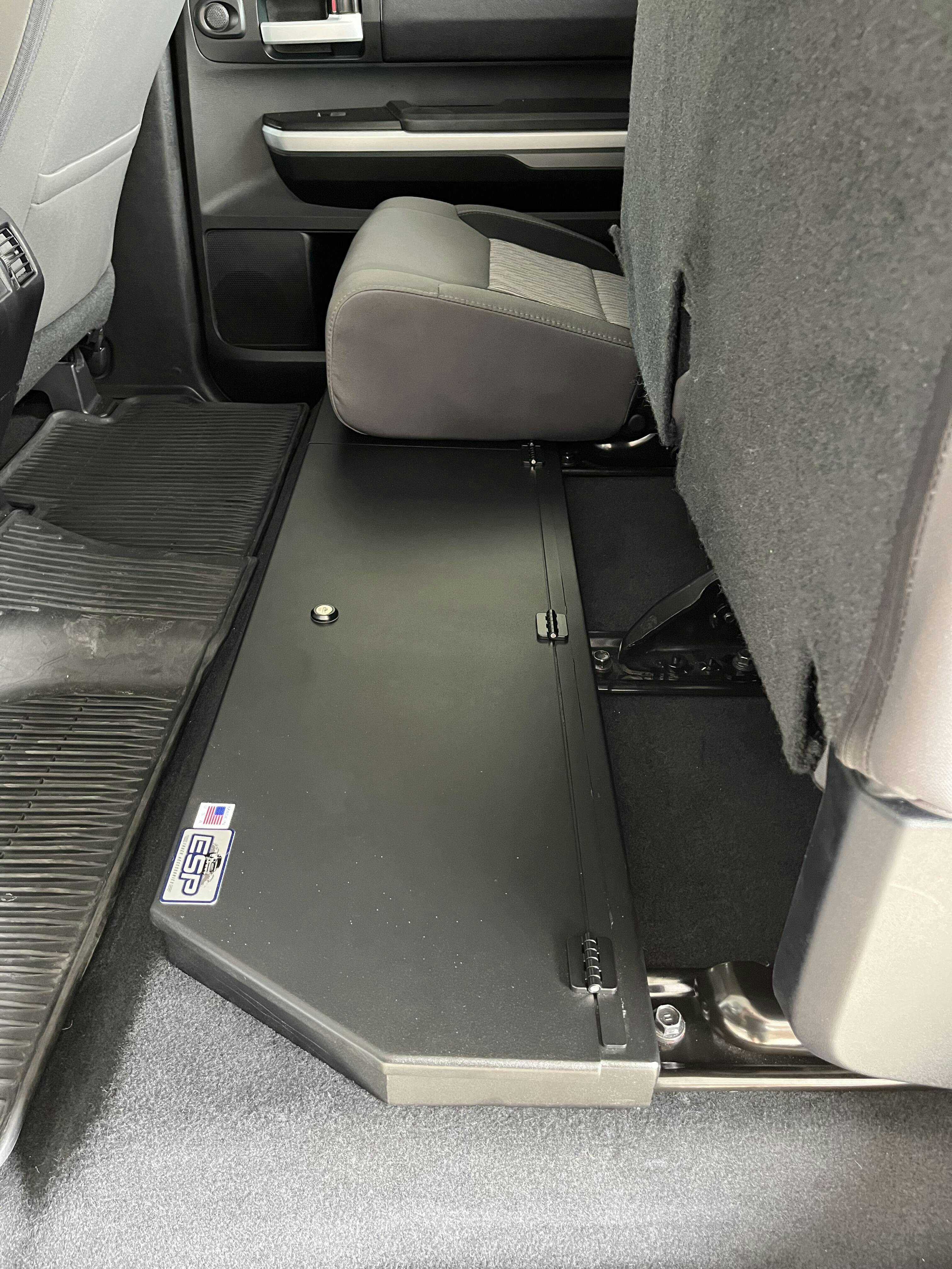 Tundra 20142021 Under Seat Long Box Lockable Storage for the CrewMax