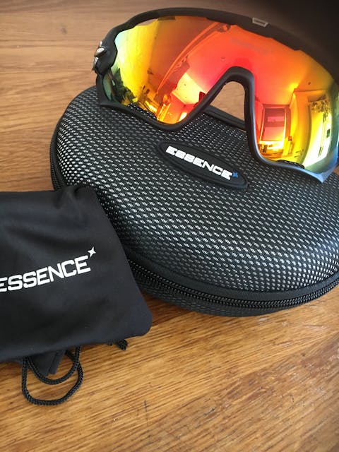 Sports Sunglasses with 5 Interchangeable lenses - Midnight Black