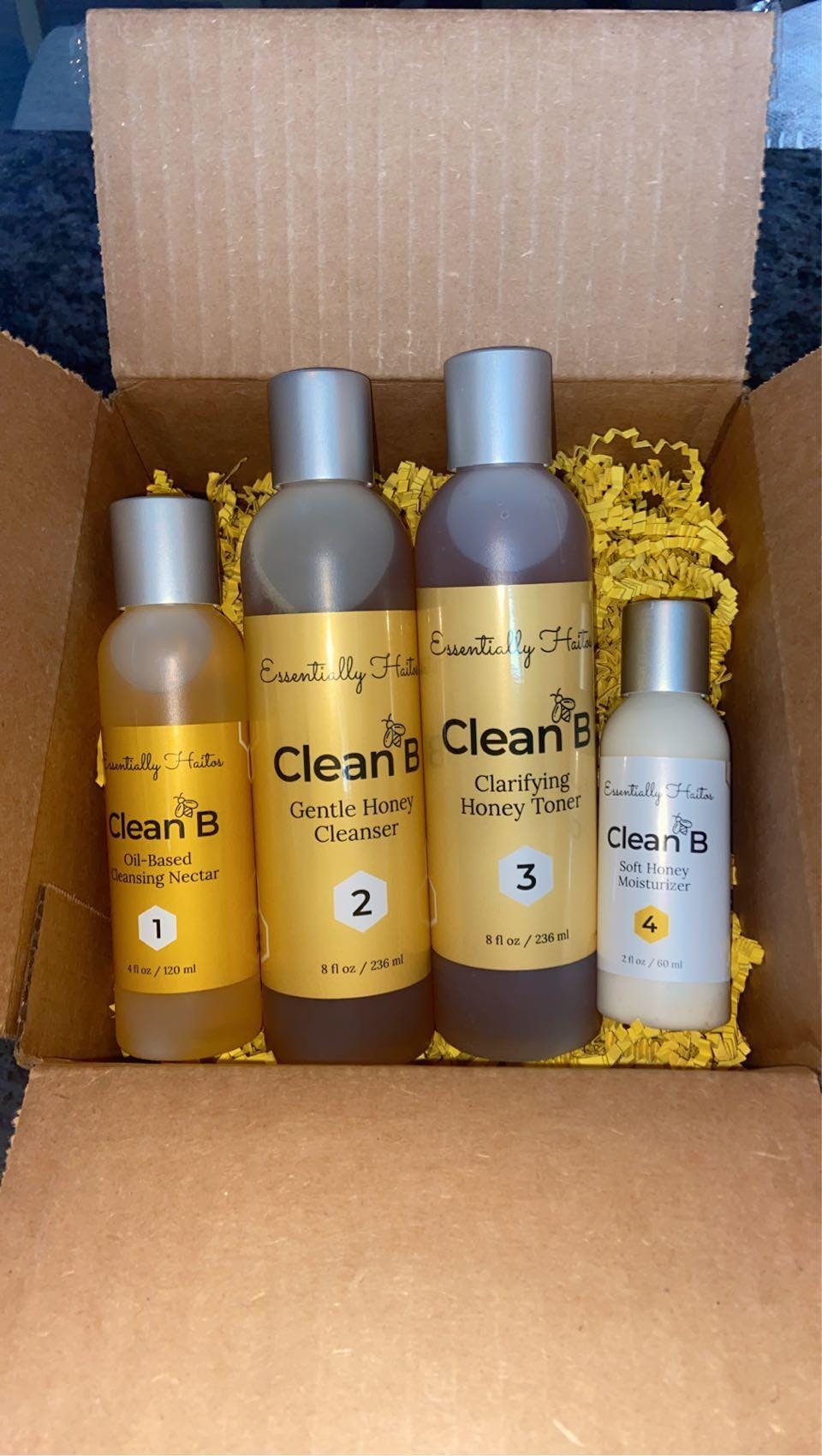 Honey Moisturizer, Cleanser & Toner | Clean B Bundle - Essentially ...